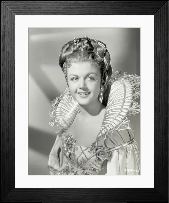 Framed Print : Angela Lansbury in Three Musketeers
