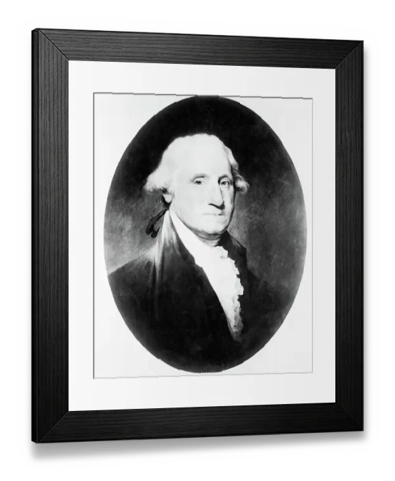 Framed Print : Painting Of George Washington Framed Print : Painting Of George Washington