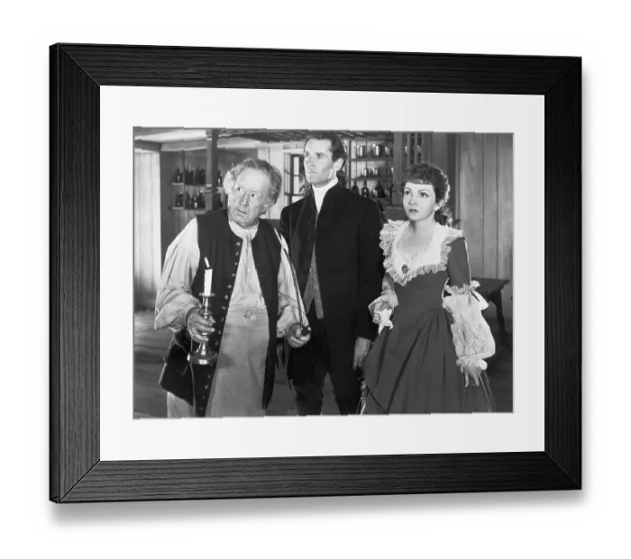 Framed Print : H Fonda / C Colbert / Other Actor in Movie Framed Print : H Fonda / C Colbert / Other Actor in Movie