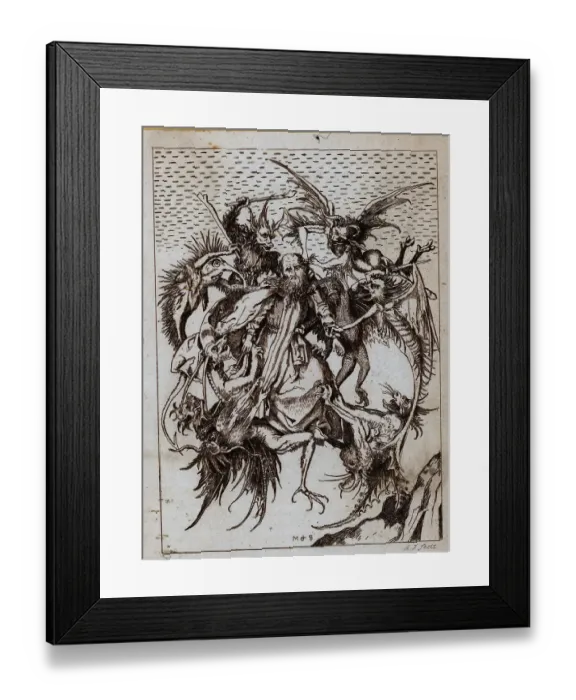 Framed Print : Temptation Of St. Anthony Framed Print : Temptation Of St. Anthony