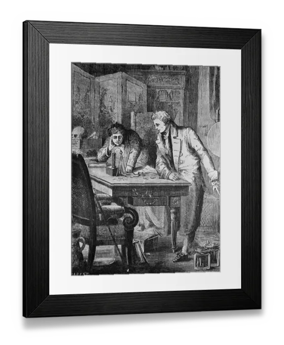 Framed Print : The Decompisition Of Water With Volta Framed Print : The Decompisition Of Water With Volta