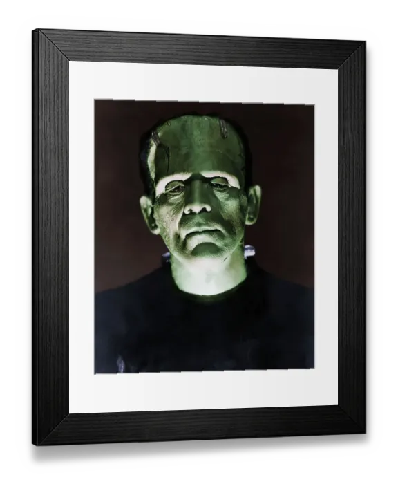 Framed Print : Boris Karloff as Frankenstein's Monster Framed Print : Boris Karloff as Frankenstein's Monster