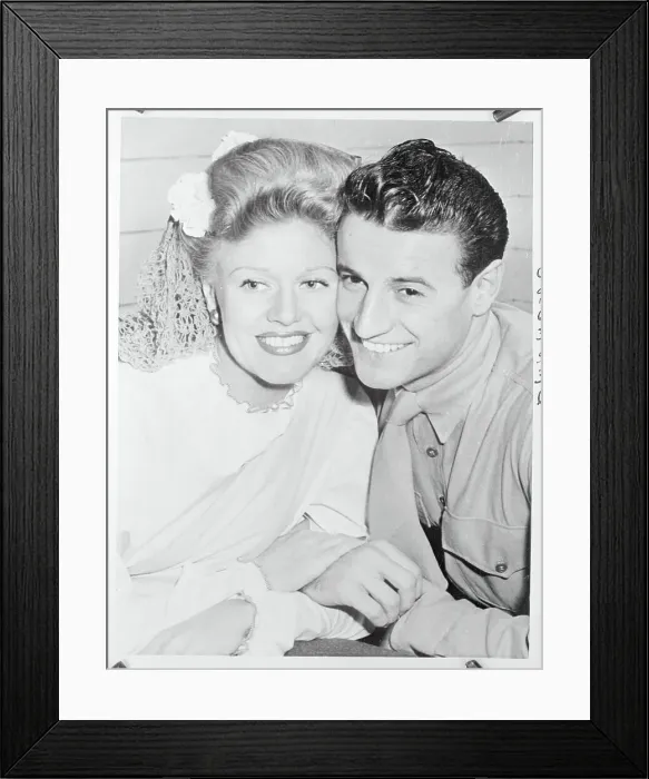 Framed Print : Portrait of Ginger Rogers and John Calvin Briggs Framed Print : Portrait of Ginger Rogers and John Calvin Briggs
