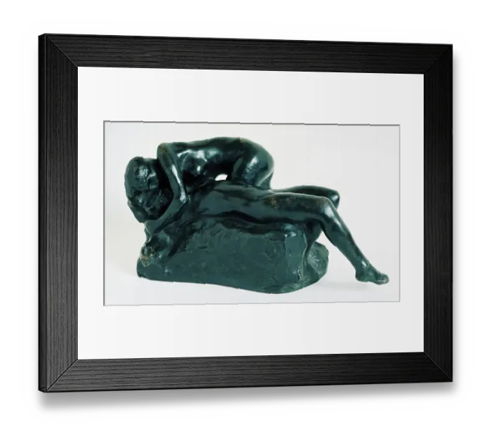 Framed Print : Venus and Apollo by Auguste Rodin