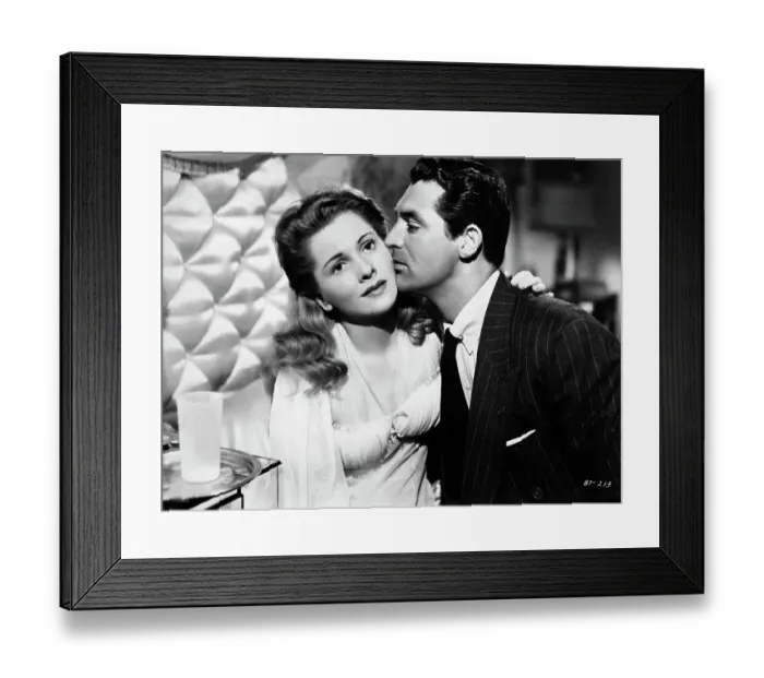 Framed Print : Cary Grant & Joan Fontaine in Suspicion Framed Print : Cary Grant & Joan Fontaine in Suspicion