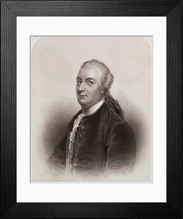 Framed Print : Portrait of Explorer James Bruce Framed Print : Portrait of Explorer James Bruce