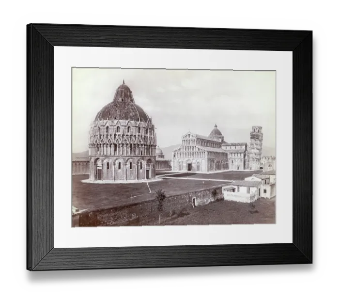 Framed Print : Leaning Tower & Cathedral at Pisa Framed Print : Leaning Tower & Cathedral at Pisa