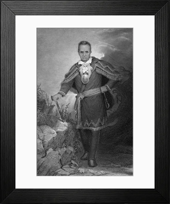 Framed Print : Engraving of Red Jacket, Seneca Chief Framed Print : Engraving of Red Jacket, Seneca Chief