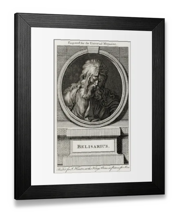 Framed Print : Belisarius Engraving Framed Print : Belisarius Engraving