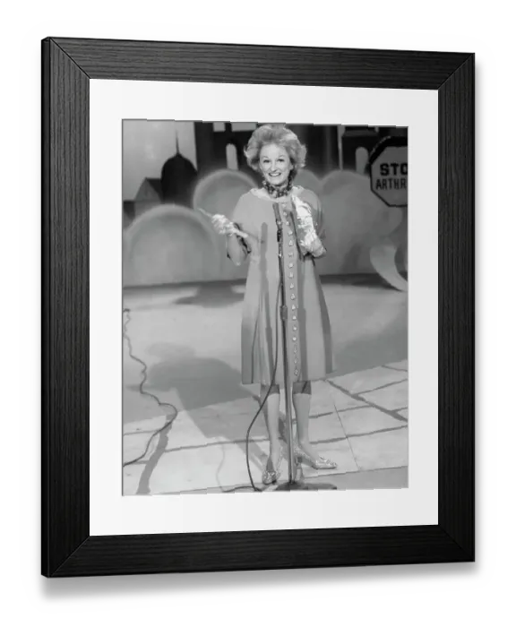 Framed Print : Phyllis Diller Onstage Full Length Framed Print : Phyllis Diller Onstage Full Length