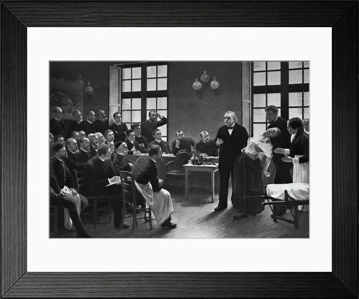 Framed Print : A Clinical Lesson at the Salpetreire by Pierre Andre Brouillet Framed Print : A Clinical Lesson at the Salpetreire by Pierre Andre Brouillet