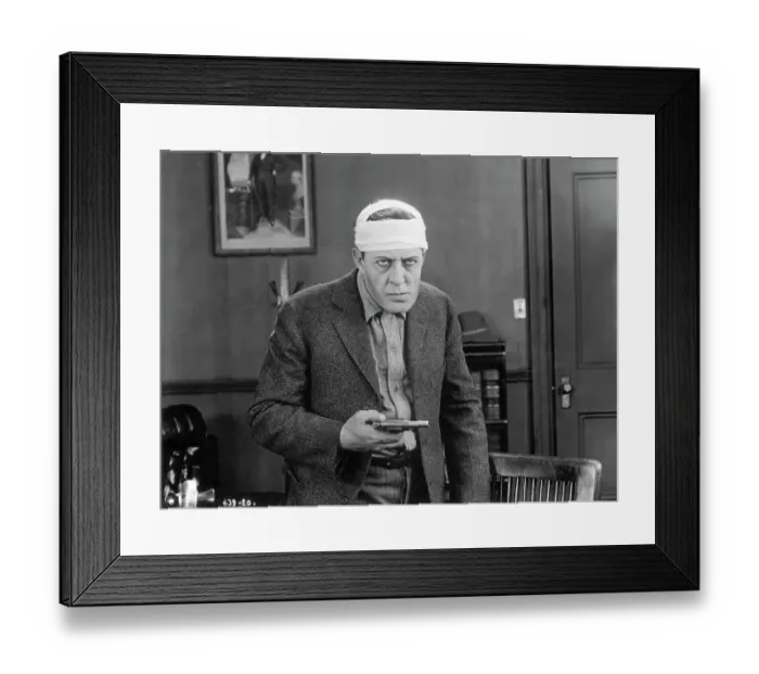 Framed Print : Jack Richardson As Gangster Framed Print : Jack Richardson As Gangster