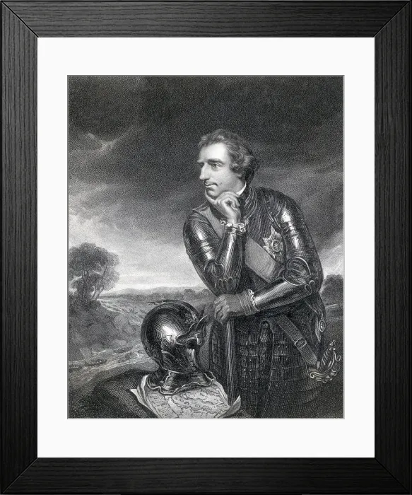 Framed Print : Jeffrey, First Lord Amherst, In Armor Framed Print : Jeffrey, First Lord Amherst, In Armor