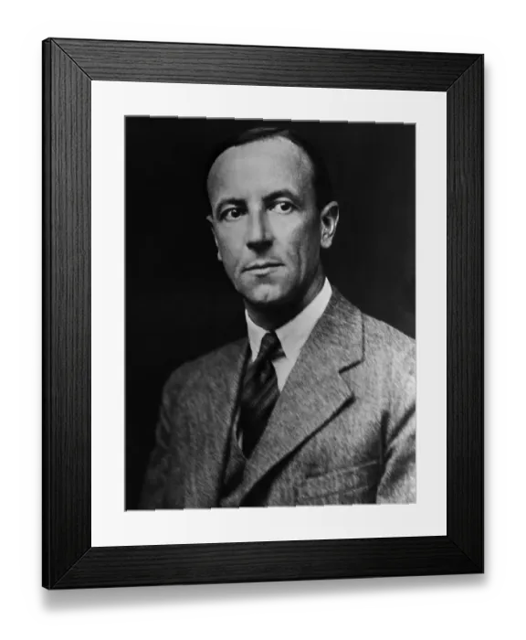 Framed Print : Physicist Sir James Chadwick Framed Print : Physicist Sir James Chadwick