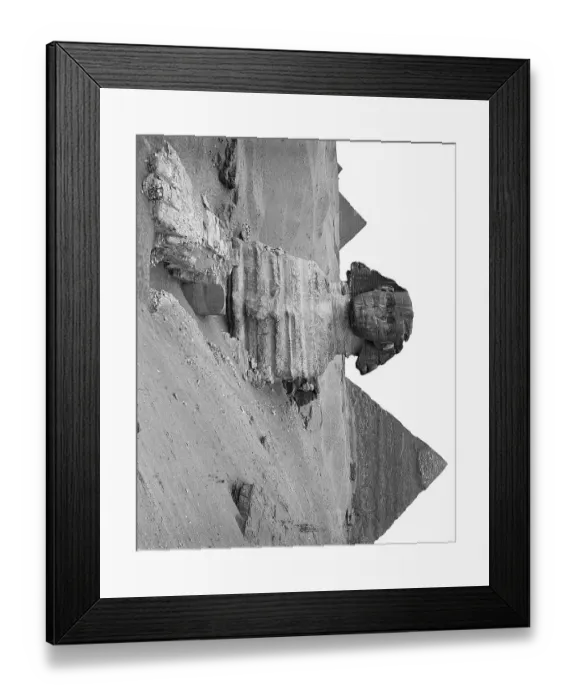 Framed Print : Great Sphinx and Pyramids at Giza Framed Print : Great Sphinx and Pyramids at Giza