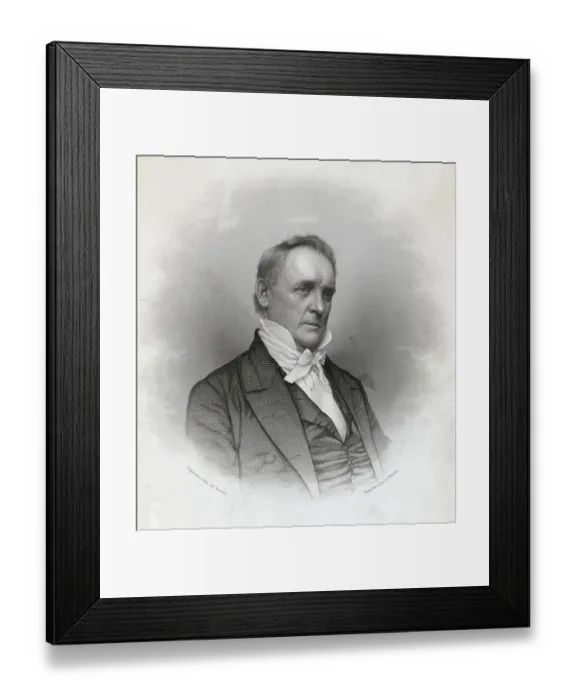 Framed Print : James Buchanan; Headshoulders Shot Framed Print : James Buchanan; Headshoulders Shot