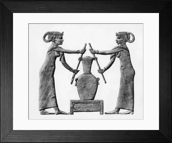Framed Print : Female Druggists in Ancient Egypt Framed Print : Female Druggists in Ancient Egypt