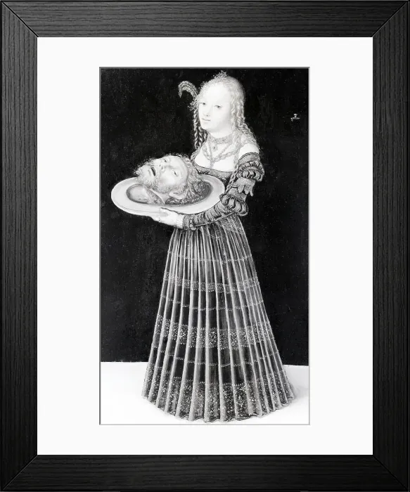 Framed Print : Salome with the Head of John the Baptist Framed Print : Salome with the Head of John the Baptist