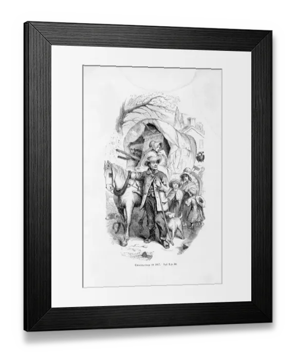 Framed Print : Emigration To The Western Us Framed Print : Emigration To The Western Us