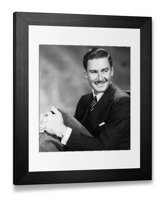 Framed Print : Errol Flynn Framed Print : Errol Flynn