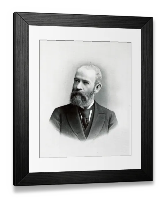 Framed Print : Jay Gould; Portrait; Headshoulder Framed Print : Jay Gould; Portrait; Headshoulder