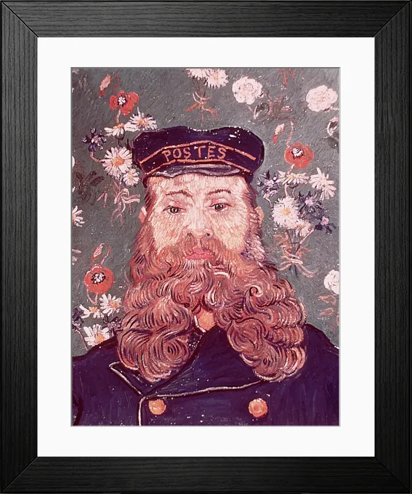 Framed Print : Joseph Roulin, Bust by Vincent Van Gogh Framed Print : Joseph Roulin, Bust by Vincent Van Gogh