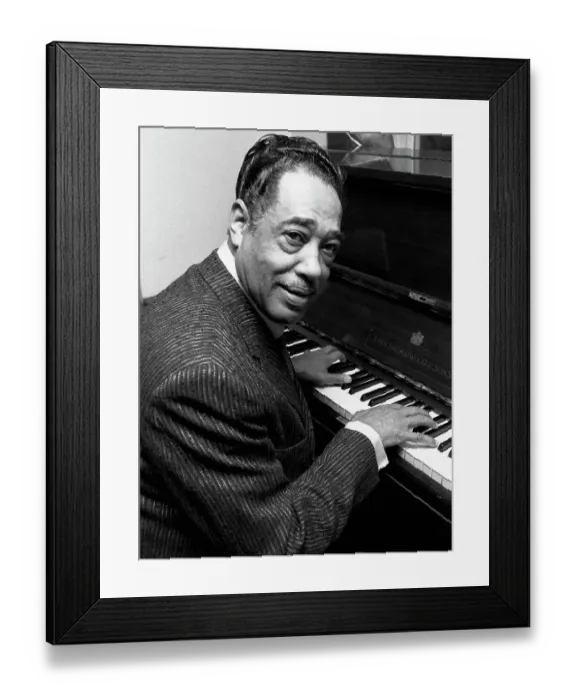 Framed Print : Duke Ellington at the Piano Framed Print : Duke Ellington at the Piano