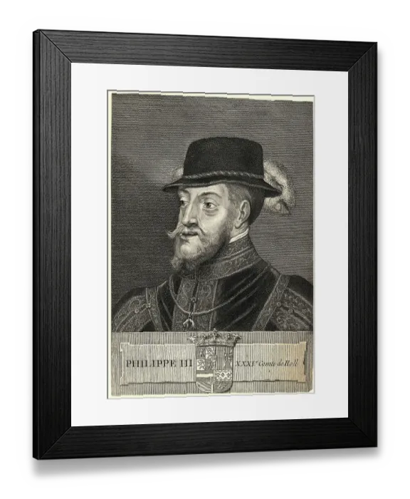 Framed Print : Philip II King Of Spain Framed Print : Philip II King Of Spain
