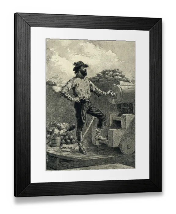 Framed Print : Giuseppi Garibaldi in 1849 Framed Print : Giuseppi Garibaldi in 1849
