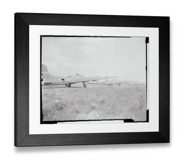Framed Print : View of Military Plane