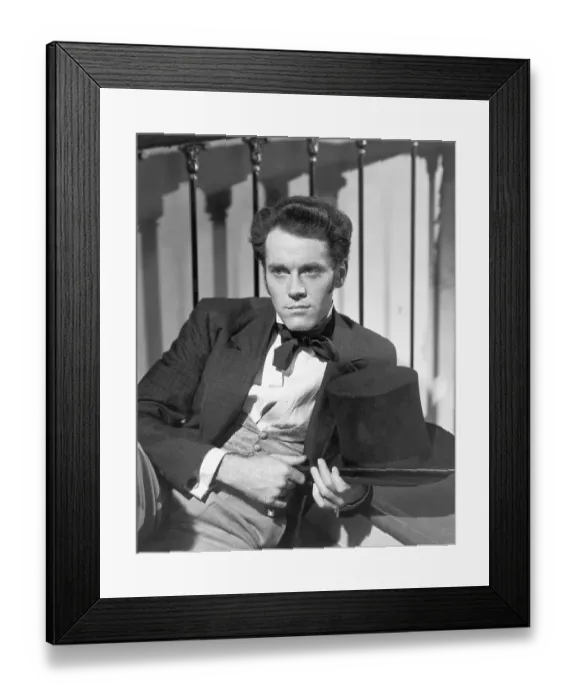 Framed Print : Henry Fonda in Pose / From Jezebel Framed Print : Henry Fonda in Pose / From Jezebel