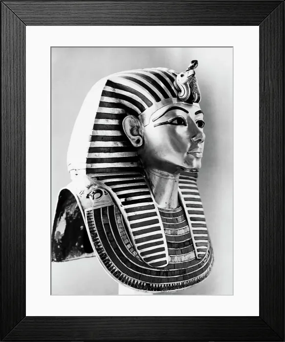 Framed Print : Funeral Mask of King Tutankhamen Framed Print : Funeral Mask of King Tutankhamen