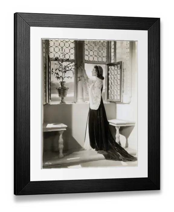 Framed Print : Norma Shearer In Costume As Juliet