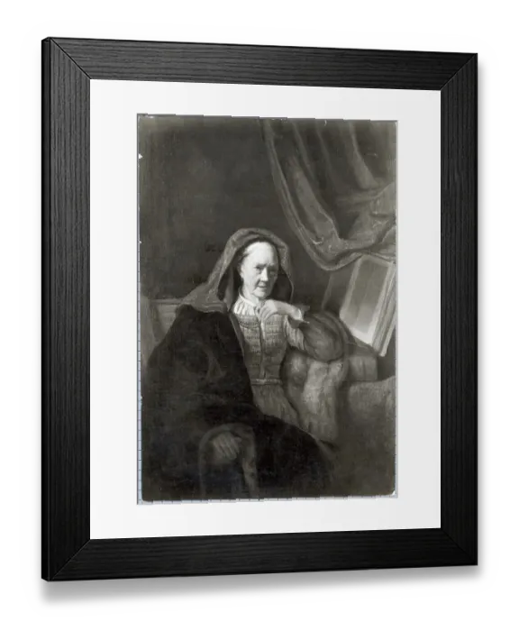 Framed Print : Painting Of An Elderly Lady Framed Print : Painting Of An Elderly Lady