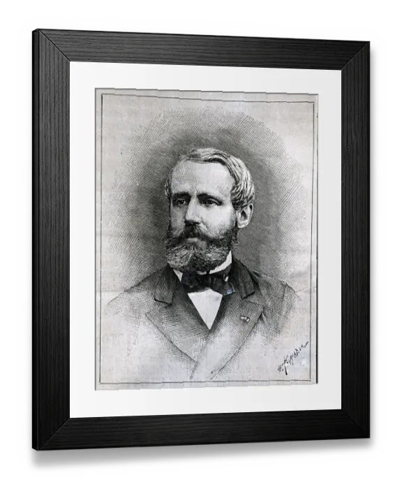 Framed Print : Gaston Plante; Storage Battery Inventor Framed Print : Gaston Plante; Storage Battery Inventor