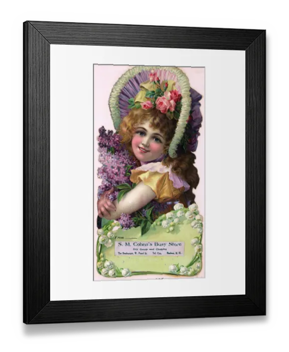 Framed Print : Store Label From Dry Goods Store Framed Print : Store Label From Dry Goods Store