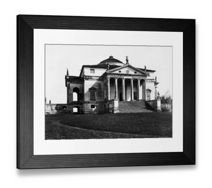 Framed Print : Facade of Villa Rotonda Framed Print : Facade of Villa Rotonda