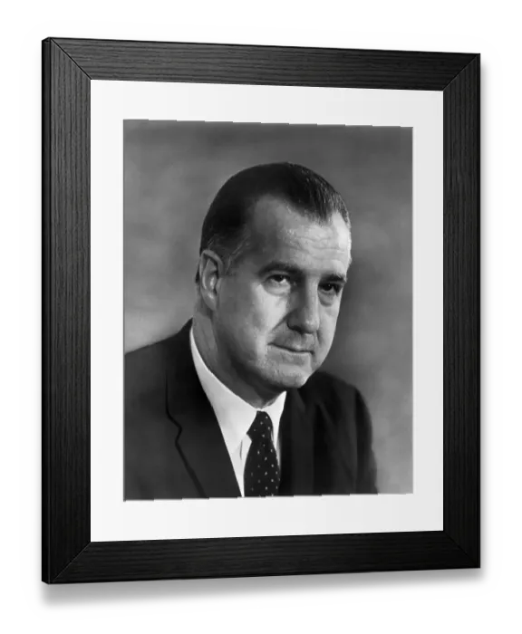 Framed Print : Spiro T. Agnew Framed Print : Spiro T. Agnew