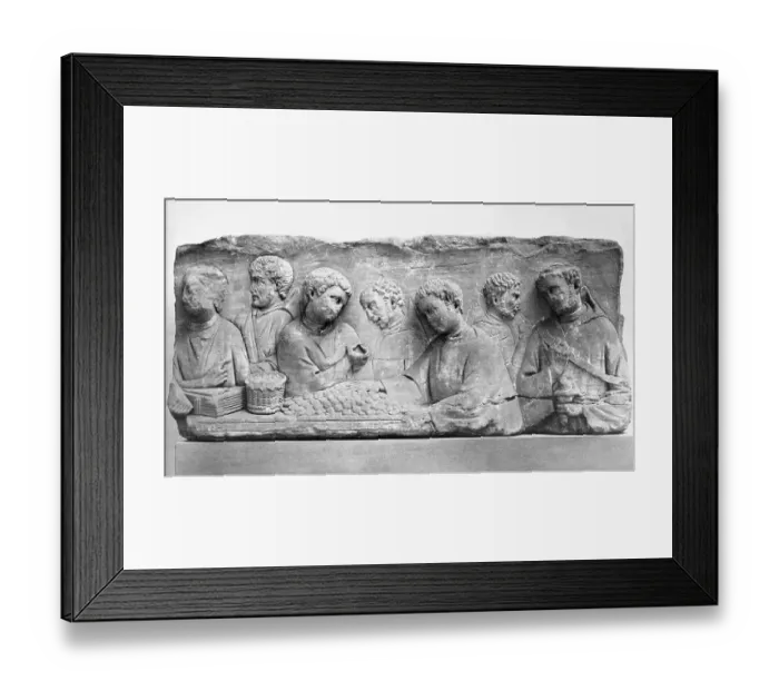 Framed Print : Tax Payment By Settler Of Roman Province Framed Print : Tax Payment By Settler Of Roman Province