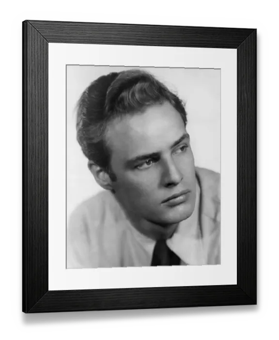 Framed Print : Young Marlon Brando Framed Print : Young Marlon Brando