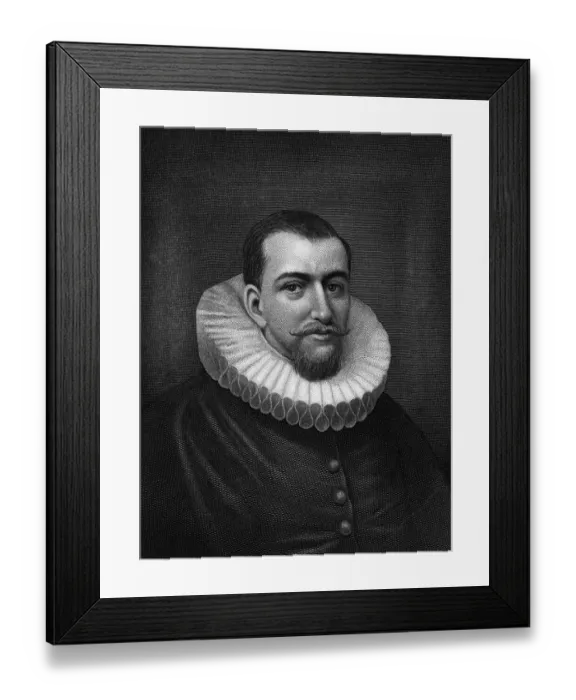 Framed Print : Portrait of Henry Hudson Framed Print : Portrait of Henry Hudson
