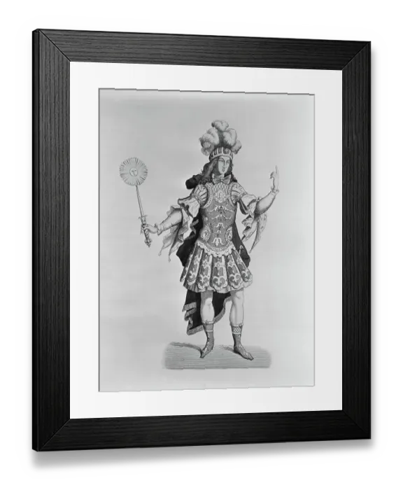 Framed Print : Louis Xiv In Ballet Outfit Framed Print : Louis Xiv In Ballet Outfit