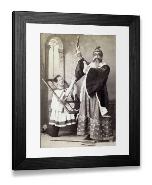 Framed Print : Vaudeville Performers Framed Print : Vaudeville Performers