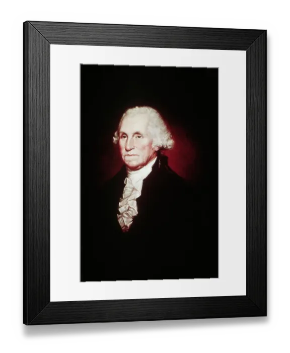 Framed Print : George Washington by Rembrandt Peale Framed Print : George Washington by Rembrandt Peale