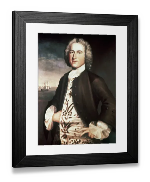 Framed Print : Portrait of President John Adams by Joseph Badger Framed Print : Portrait of President John Adams by Joseph Badger