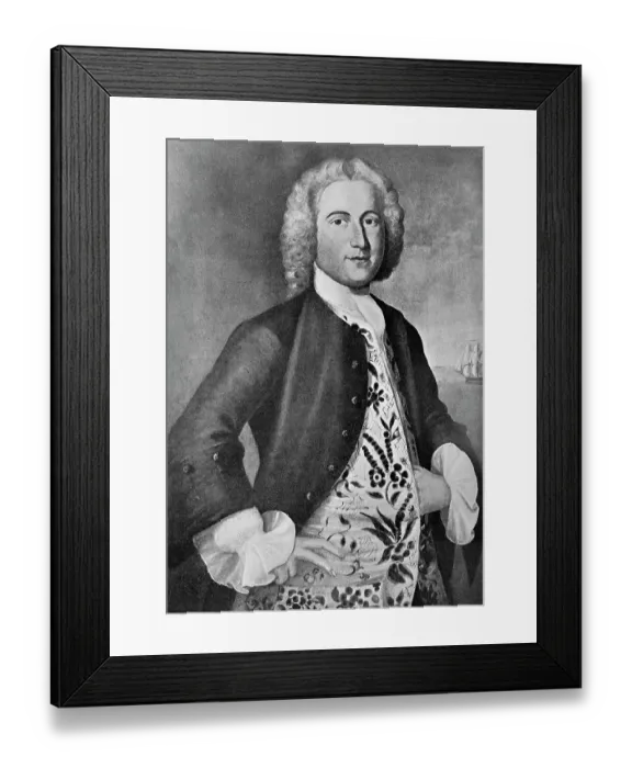 Framed Print : Printed Copy of Portrait of President John Adams by Joseph Badger Framed Print : Printed Copy of Portrait of President John Adams by Joseph Badger