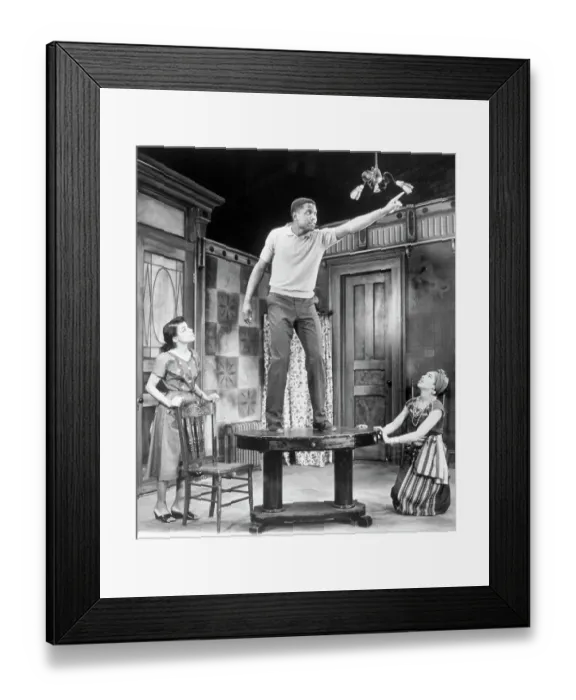 Framed Print : A Scene from A Raisin in the Sun Framed Print : A Scene from A Raisin in the Sun