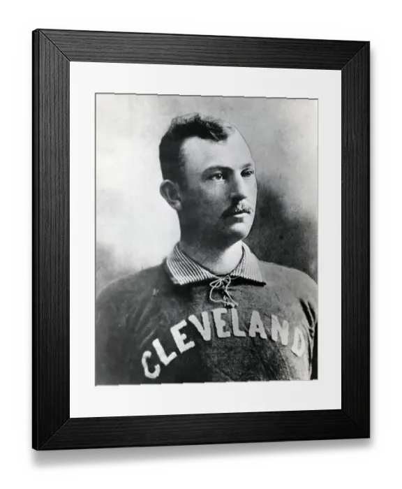 Framed Print : Cy Young Wearing a Cleveland Shirt Framed Print : Cy Young Wearing a Cleveland Shirt