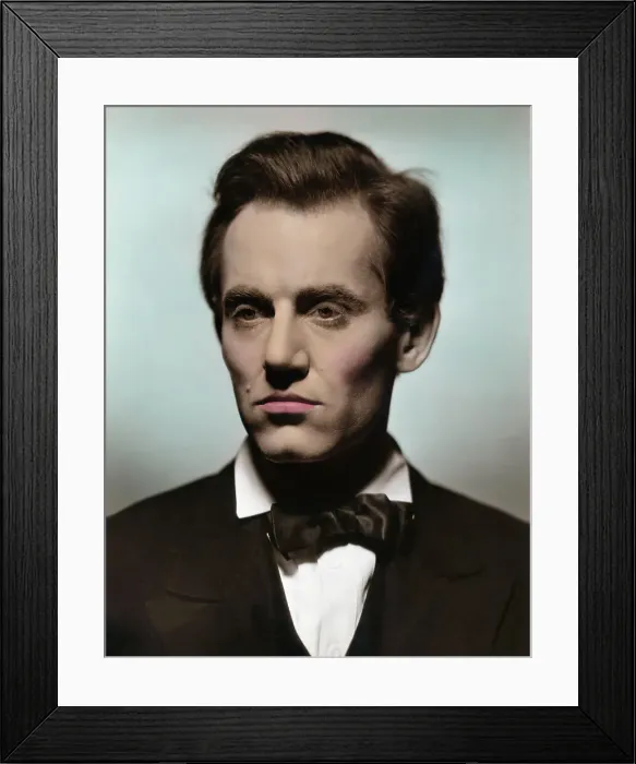 Framed Print : Bust Henry Fonda in Costume and Make-up Framed Print : Bust Henry Fonda in Costume and Make-up