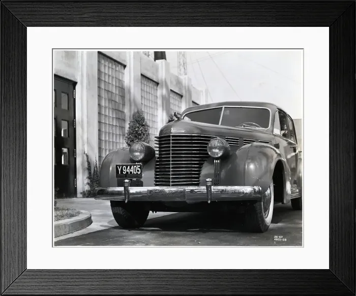 Framed Print : Front End Of A Cadillac Model 60 Framed Print : Front End Of A Cadillac Model 60